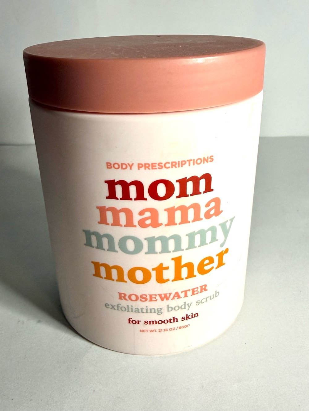 Body prescriptions Rosewater Exfoliating Body Scrub Mom/Mama/Mommy/Mother 21.16